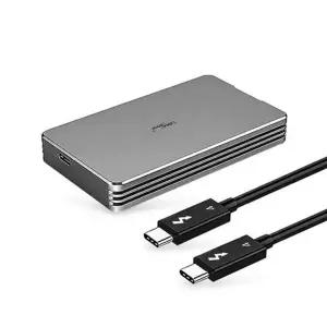 썬더볼트 외장 ssd 케이스 포터블 m.2 nvme 케이스 휴대용 40