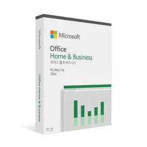 Office Home Business 2024 기업용 PKC 영구 라이선스 MS 오피스 홈앤비즈니스 2024  한글 패키지 발송
