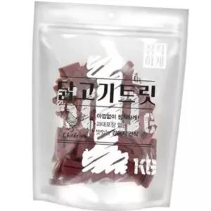 강아지 육포 간식 닭고기 트릿 1kg 1P 영양 져키 스낵