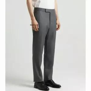 톰브라운 MUST IT_THOM BROWNE RWB 탭 수퍼 120수 트윌 울 클래식 백스트랩 팬츠