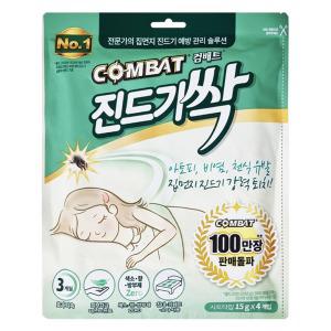 컴배트 진드기싹 시트타입 4개입 X 1개