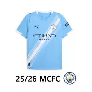 [푸마](강남점) 780338 01 25/26 축구 유니폼 맨체스터 시티 홈 저지 맨시티 반팔 MCFC 유니폼 레플리카