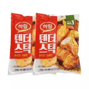 하림 텐더 스틱 1kg 2개