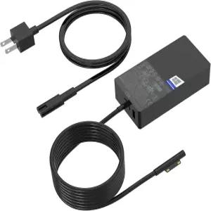 Microsoft Surface Pro 10 9 8 7+ 7 6 5 4 3 X Windows Laptop 2 1 Go 태블릿용 65W 노트북 충전기 44W 36W