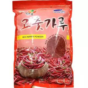 산노을 김치용 고춧가루 1kg 김장고추가루 매운고춧가루 국산고추