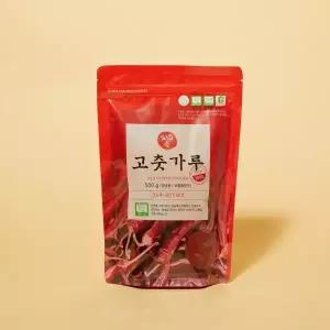 자연애 국산인증 고춧가루 500g(25년 햇고추)