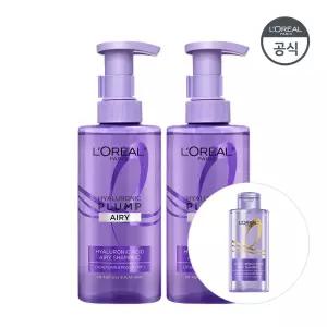 [수분볼륨UP] 로레알파리 히알루론산 두피 샴푸 440ml 1+1 [증정]HA 샴푸 80ml