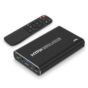 4K 30HZ USB3 HDMI 미디어 플레이어 또는 외장 AV 카드의 265 5인치 내부 휴대용 8TB 출력 광학 USB 사진용 비디오 지원 최대 드라이브 4GB SATA MP4 음악 HDD SD