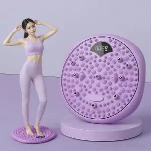지압 매트 발 마사지 보드 피트니스 트위스트 허리판 카운팅 머신 바디 쉐이핑 기기