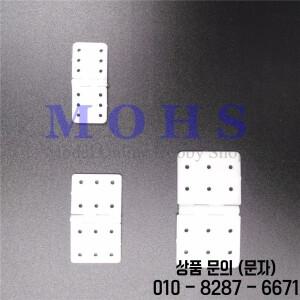 20 개/몫 고품질 나일론 경첩 플랫 12x24 핀 가솔린 니트로 글로우 rc 비행기 모델
