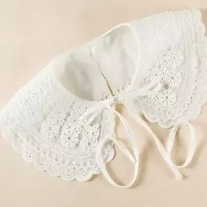 카라 블라우스 펀칭 코디 레이스 셔츠 페이크 레이스카라 페이크카라 펀칭카라 넥케이프