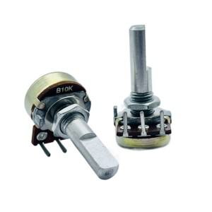 로터리 코딩 스위치 RV16AF-30 전위차계 B10K 샤프트 길이 25mm D 1 개