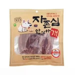 애견스틱간식 애견간식 자존심 안상하개 오리고기 스틱 200g 10팩