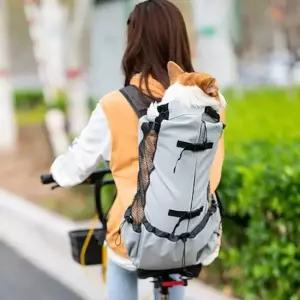 강아지라이딩백팩 강아지 라이더 배낭 M 1P 반려견 방수 라이딩 가방 강아지이동백팩