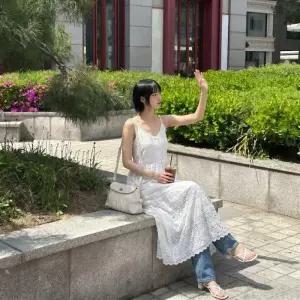 여자 여리핏 데일리 레이스 롱 뷔스티에 원피스