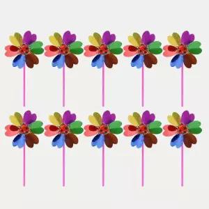 [룽스_64]풍뎅이 바람개비 10개세트 공원바람개비 40x21cm