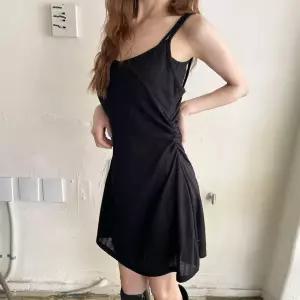 여자 미니 끈 나시 뷔스티에 2컬러 원피스