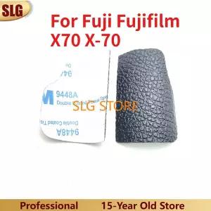 Fujifilm Fuji X70 X-70 디지털 카메라  접착 테이프 용 새 전면 핸들 고무 손잡이 후면 엄지 커버 수리 부