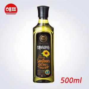 해표 해바리기유 500ml 1p 식용유 프리미엄오일