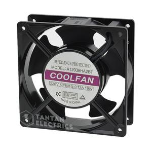 볼베어링 쿨링팬 A12038HA2BT AC 220V FAN 120X120 산업용 냉각팬