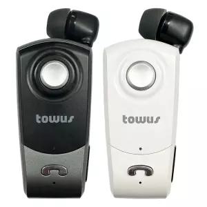 TOWUS B10C 핸즈프리 원터치 클립형 집게형 블루투스 이어폰,노이즈캔슬링