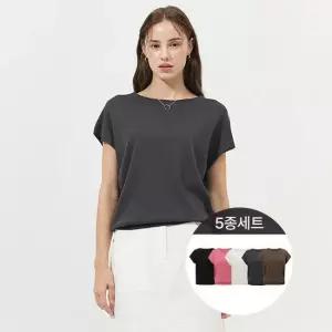 리베레츠 인견캡소매니트5종세트