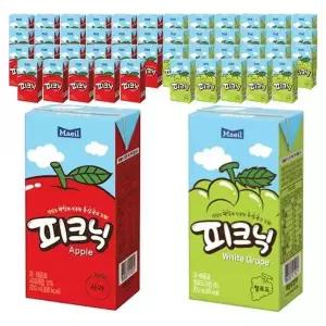 매일 피크닉 사과 200mlx24팩 + 청포도 200mlx24팩