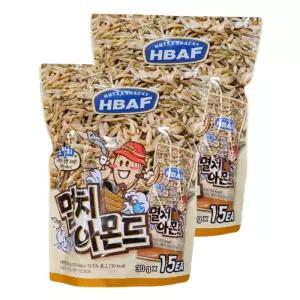 HBAF 멸치아몬드450g x 2개