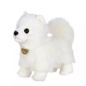 오로라월드 화이트 강아지 동물 인형 포메라니언 27cm BNS
