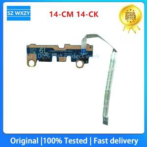 HP 호환14-CM 터치패드 보드용 원본(케이블 6050A 포함) 2987601 -PICKBUTT0NB-A02 100% 작동
