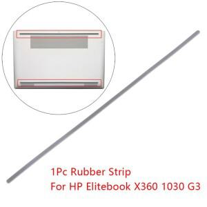 HP 호환Elitebook X360 1030 G3 미끄럼 방지 범퍼 발 패드 용 1PC 노트북 하단 쉘 커버 고무 스트립