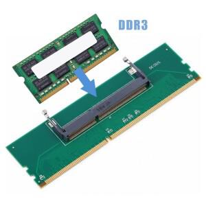 전문 DDR3 노트북 노트북-데스크탑 메모리 어댑터 카드 200 핀 SO-DIMM-PC 240 DIMM RAM 커넥터