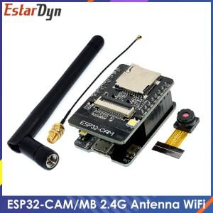 ESP32-CAM 마이크로 USB ESP32 시리얼-와이파이 변환기 CAM 개발 보드 CH340 5V 블루투스 OV3660 / OV2640