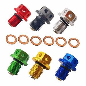 [호환품]혼다 호환 CBR 250RR 400RR 954RR 1000RR 125R 300R RVT VFR 용 오일 드레인 플러그 볼트 M12x1.5