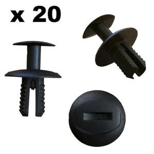 [호환품]20pcs FOR Mercedes Sprinter & Vito Wheel Arch Lining Trim Rear Door Clips Fender Liner Faste
