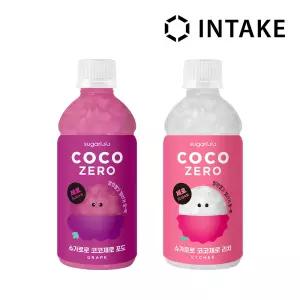 슈가로로 제로 2종 (포도/리치) 340ml 12개