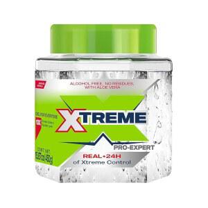 XTREME PROEXPERT 클리어 알코올 헤어 15 알로에 스타일링 컨트롤 24시간 함유 8온스 12팩 450ML 프리 베라