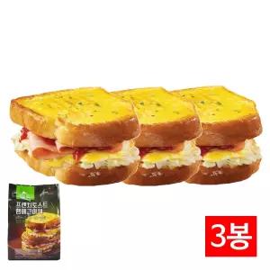 삼립 시티델리 프렌치 토스트 햄에그야채 525g (175gX3입) X 3봉