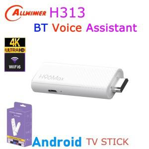 H96 Max H313 안드로이드 TV 스틱 올위너 쿼드 코어 4K HDR 와이파이6 음성 비서 RAM 2GB ROM 8GB 16GB 미