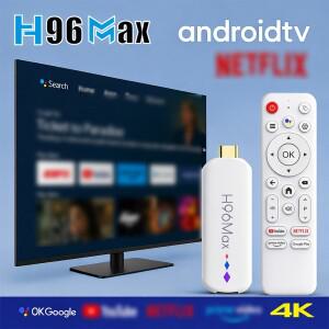안드로이드 TV 스틱 S905L3 H96 Max M20 쿼드코어 스마트 호환 미디어 플레이어 음성 어시스턴트 지원 4K