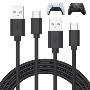 [호환품]1m 3M 호환 타입 C 충전 케이블 Xbox 시리즈 X S/N-S 프로/PS5 프로 컨트롤러 전원 공급 코드 PS5