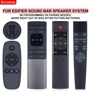 Edifier 사운드 바 스피커 시스템 s201 rc600a 600C S50 s880 S2000MKII S100 RC10 B3 B7 용 리모컨 교체