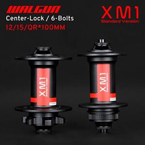 [호환품]XM1 자전거 앞 허브 100mm QR 쓰루 32홀 MTB 산악 로드 그래블 베어링 센터락 6볼트 디스크 브레이