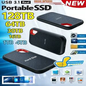 고 외장 하드 드라이브 2TB/4TB 실용적인 디스크 휴대용 SSD USB3.1 노트북/PC/폰/맥용  저장 장치