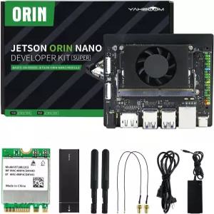 야붐 젯슨 오린 나노 슈퍼 4GB RAM 개발 보드 키트 34TOPS 48W 전원 공급 장치 무선 네트워크 카드