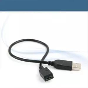 [룽스_64]변환젠더 케이블 Micro F to USB 20cm 5Pin 2.0
