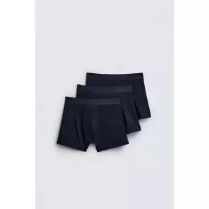 ZARA 베이직 박서 브리프 3장 세트 - 네이비 4442/430/401