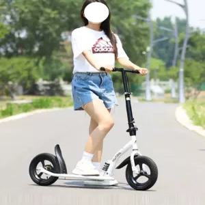성인킥보드 광폭휠 출퇴근용 타입 접이식 수명 자전거