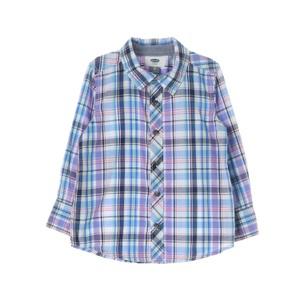 OLD NAVY 올드네이비 체크패턴 캐주얼 셔츠 KIDS_100