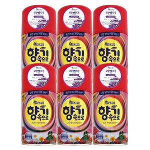 산도깨비 방향제 자동분사 리필 라벤더 290mL X 6개